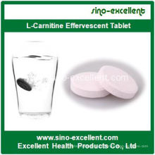 Perda de peso do produto de saúde L-Carnitina Effervescent Tablet